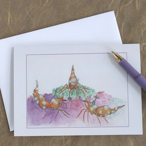 Shrimp Surprise Party--Greeting Card