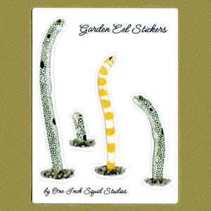 Garden Eel Stickers