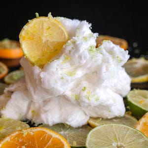 Citron Organic Cotton Candy | Organic Dye Free Cotton Candy | Speciality Gourmet Sweets | Vegan Cotton Candy | Candy Party Favors