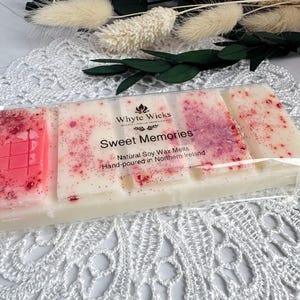 Sweet Memories Scented Soy Wax Melts: fruitige kruidenmix, 55 g