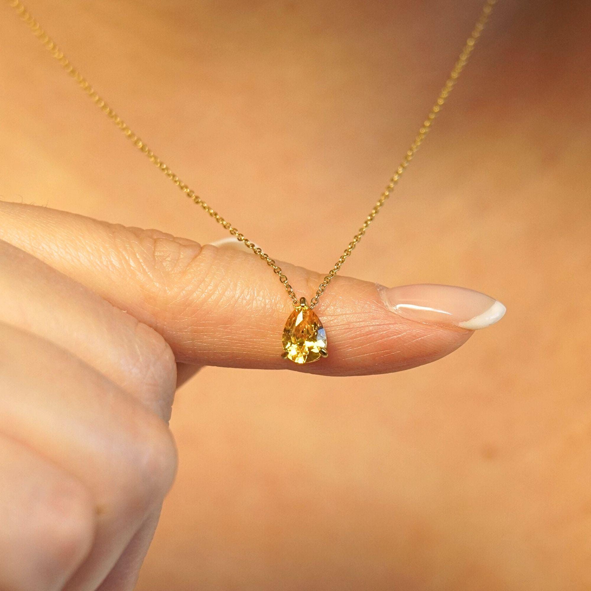 k18 天然 シトリンビーズ ネックレス citrine necklace nl-citrine2-2.jpg