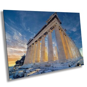 Parthenon Athens Greece Sunset