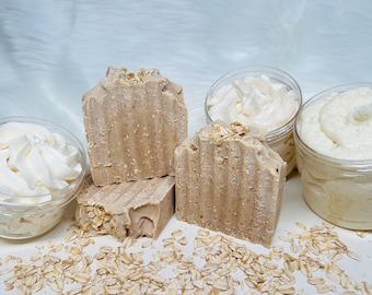 Oatmeal Milk and Honey Scented line