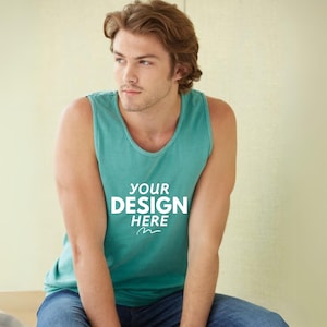 Custom Text Unisex Tank Top For Men And Women, Personalized Tank Gift Custom Design, Custom Sport Team Tank Front Back Print, Gift For Mom