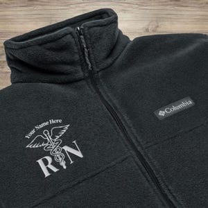 Embroidered Jacket Fleece Jacket Gift Custom Outerwear