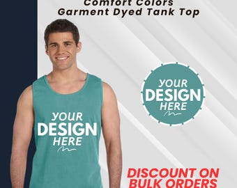 Customized Photo Text Tank Top for Men Women, Add your Own Text/Image, Gym Tee, Custom Design Tops, Sports Team Tank Top, Personalized Gifts