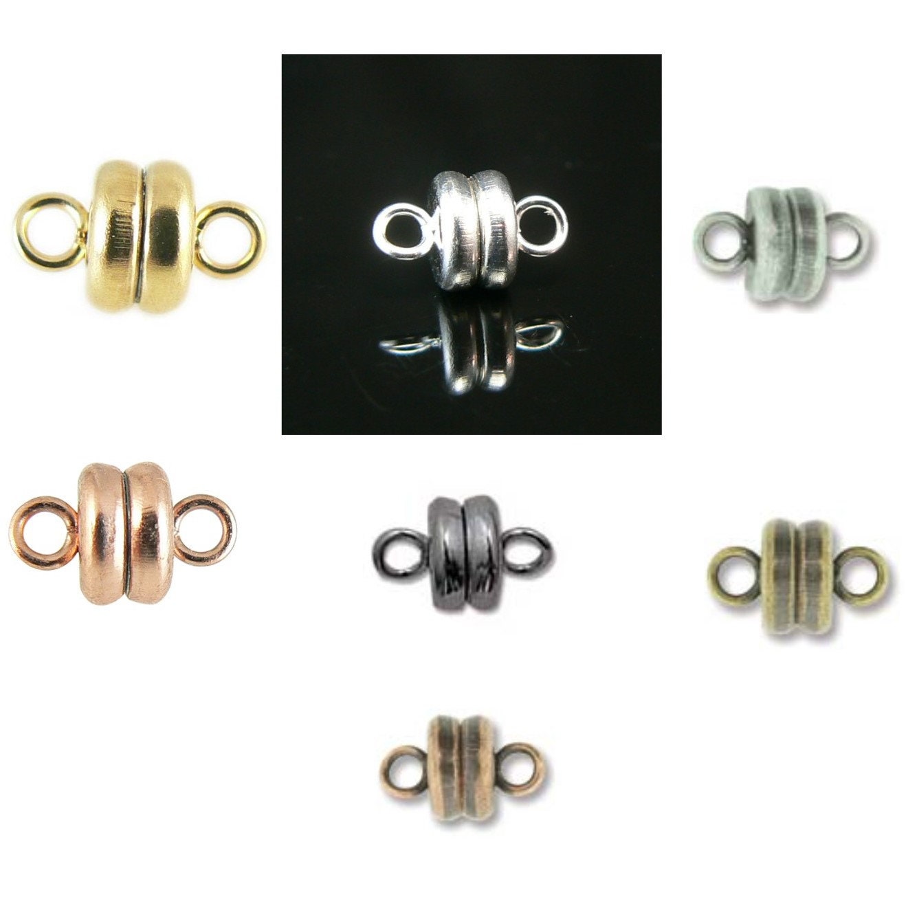 Magnetic Clasp MINI 6mm Gold Plate