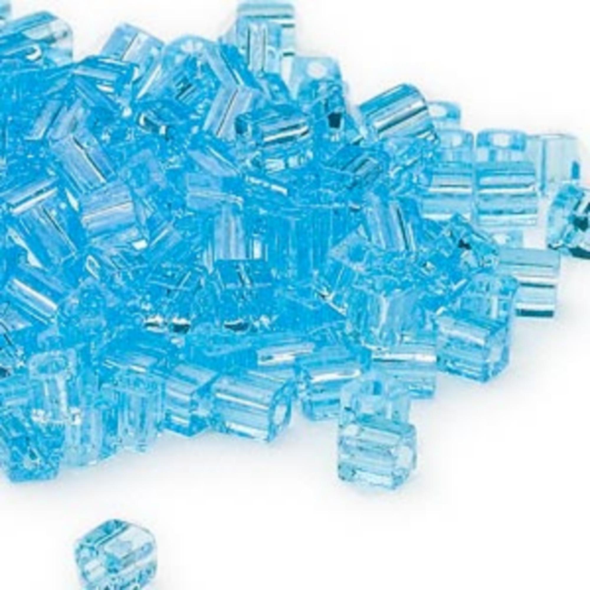 Miyuki Square Glass Seed Beads: SB148, Transparent Light Blue, 20