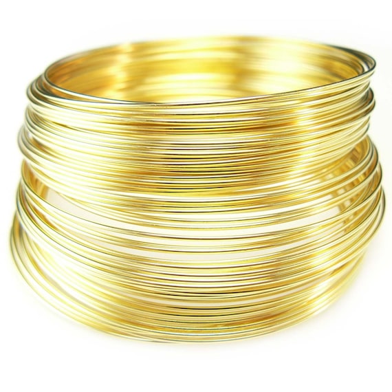 JEWELLERY MAKING 2.25/" SILVER PLATED MEMORY WIRE//BRACELET 90 TURNS SMALL CHILD