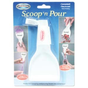 Scoop &#39;n Pour tool by The Bead Buddy