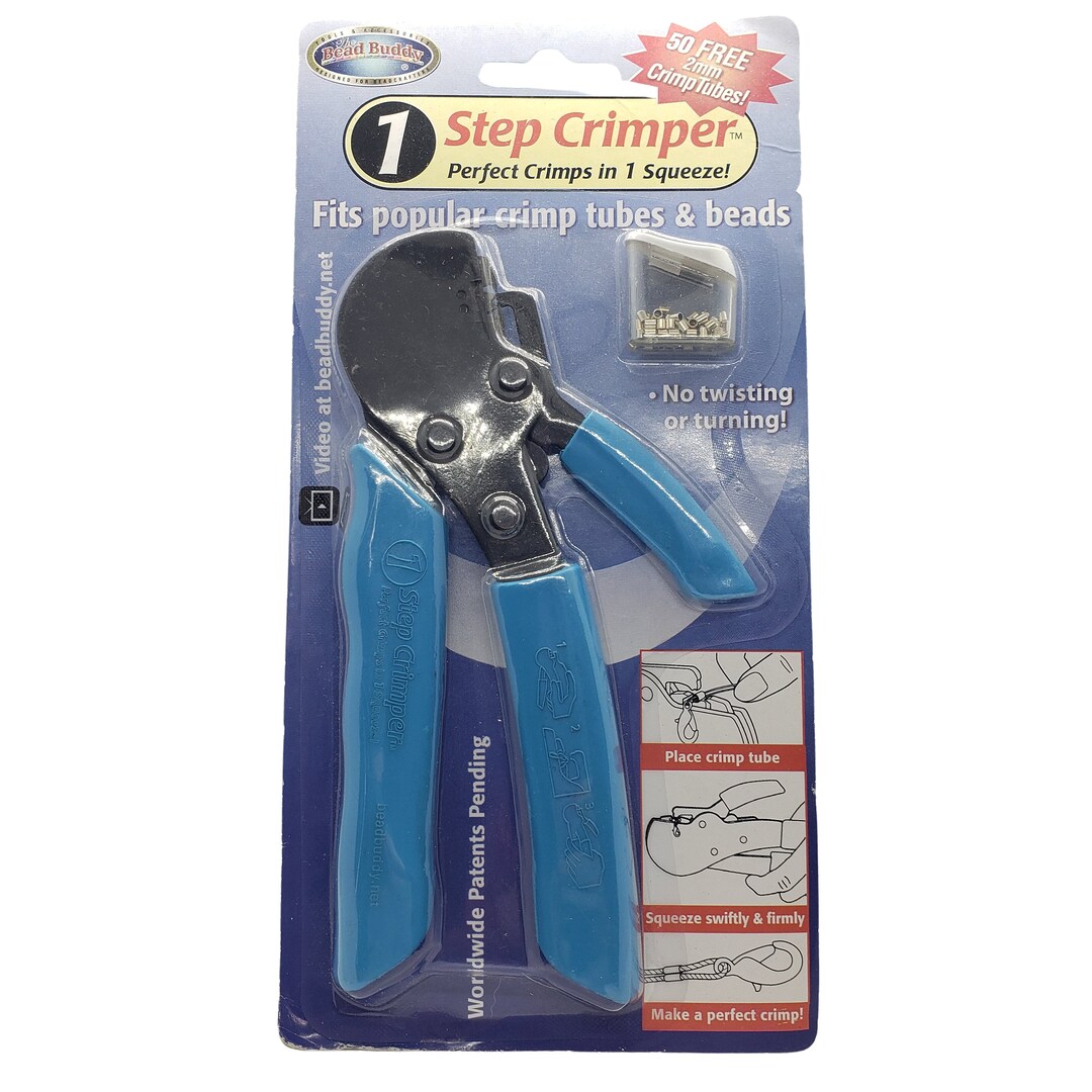 1 Step Crimper Tool by Bead Buddy Perfect Crimps in 1 Squeeze I WISH I Knew About This Tool