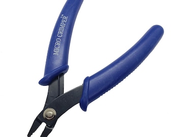 Micro Crimping Pliers by The Bead Smith. For crimp beads & tubes less than 2mm in outside diameter