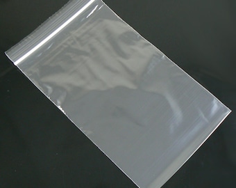 May include: A clear plastic resealable bag with a zipper closure.