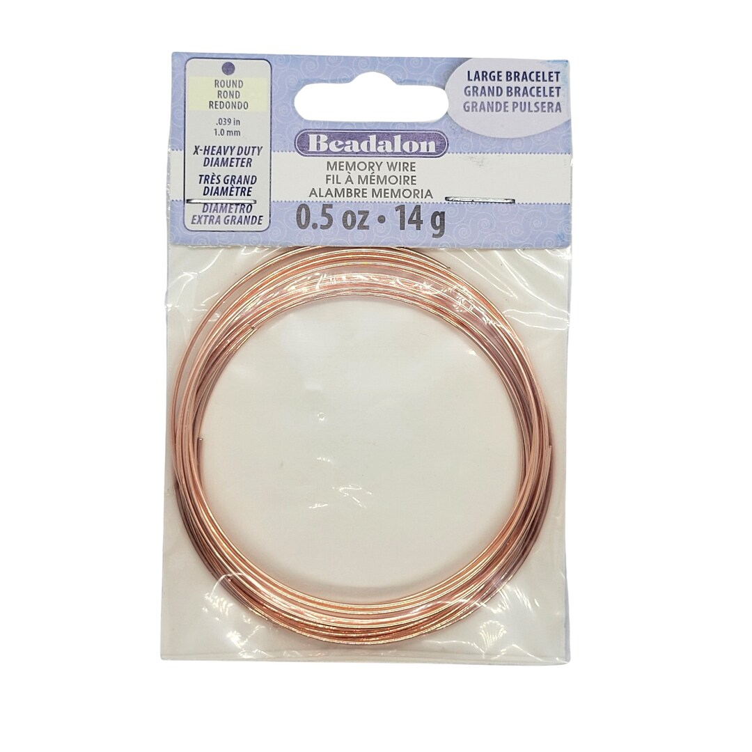 Filo Memoria Beadalon – Per Gioielli, 1 Oz, Resistente, Made In USA