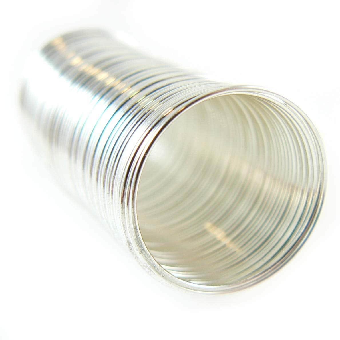 0.75 inch Bead Smith silver plated stainless steel RING memory wire, …