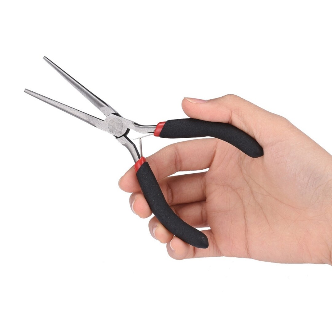 Needle Nose Pliers With Comfort Handle 6 Long Rustless Etsy