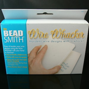 Wire Whacker tool set by The Bead Smith, 2 boards, 6&quot; L x 4&quot; W x 1/2&quot; H each. WSI