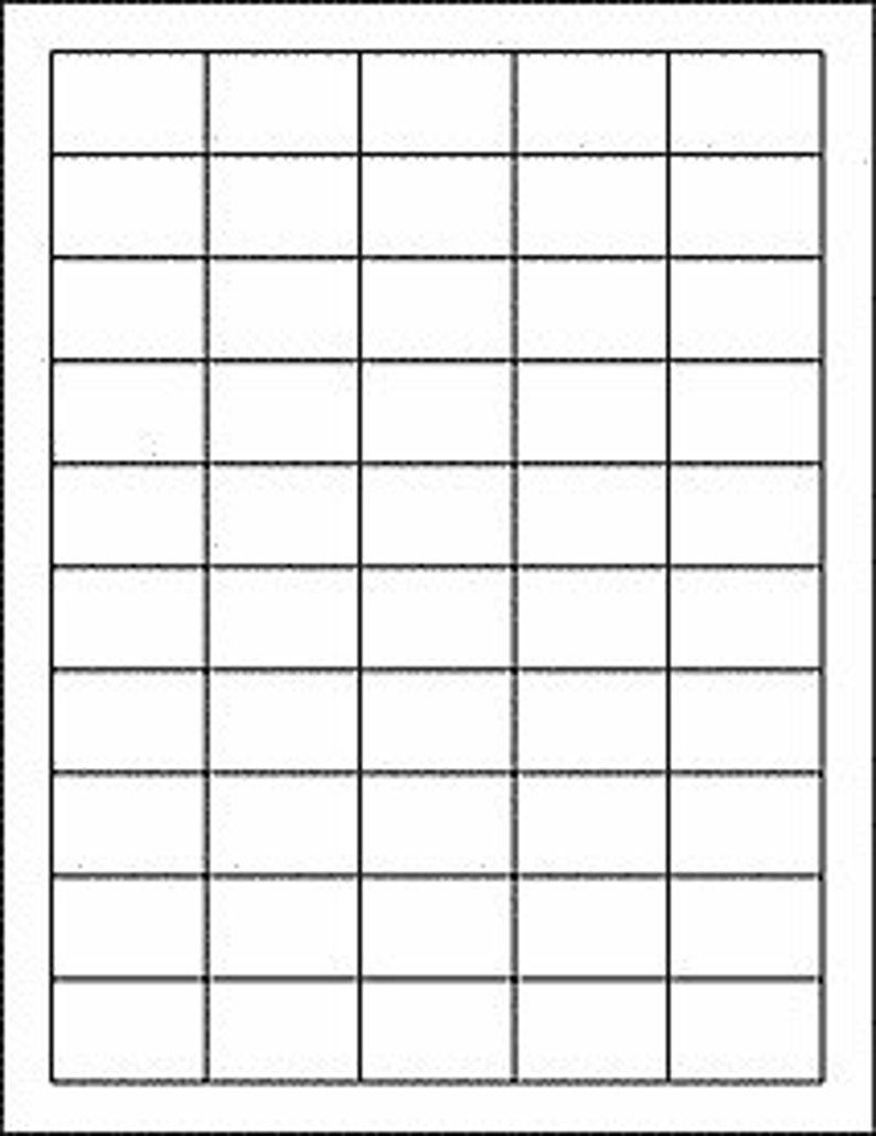product labels 1.5 x 1 inch rectangular matte white printable labels with REMOVABLE adhesive 10 sheets Great for price tags 500 labels