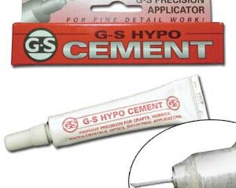 G-S Hypo Cement, 1/3 fluid oz tube (9 ml)