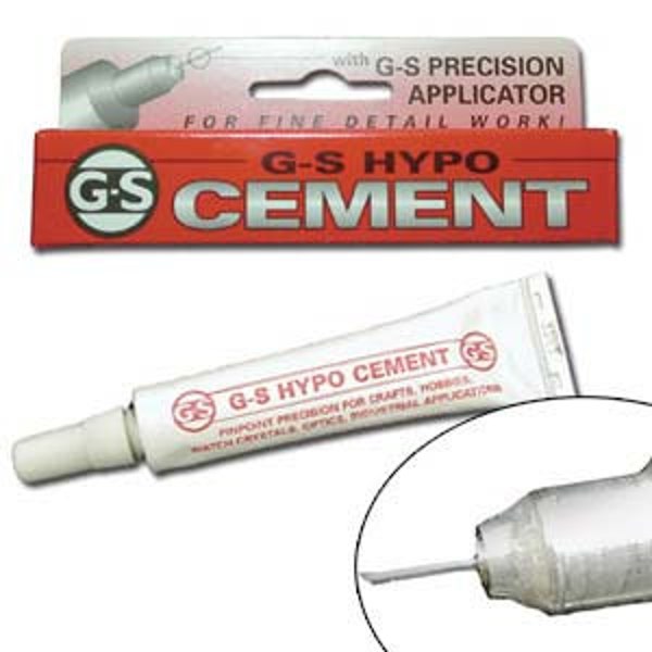 G-S Hypo Cement, 1/3 fluid oz tube (9 ml)