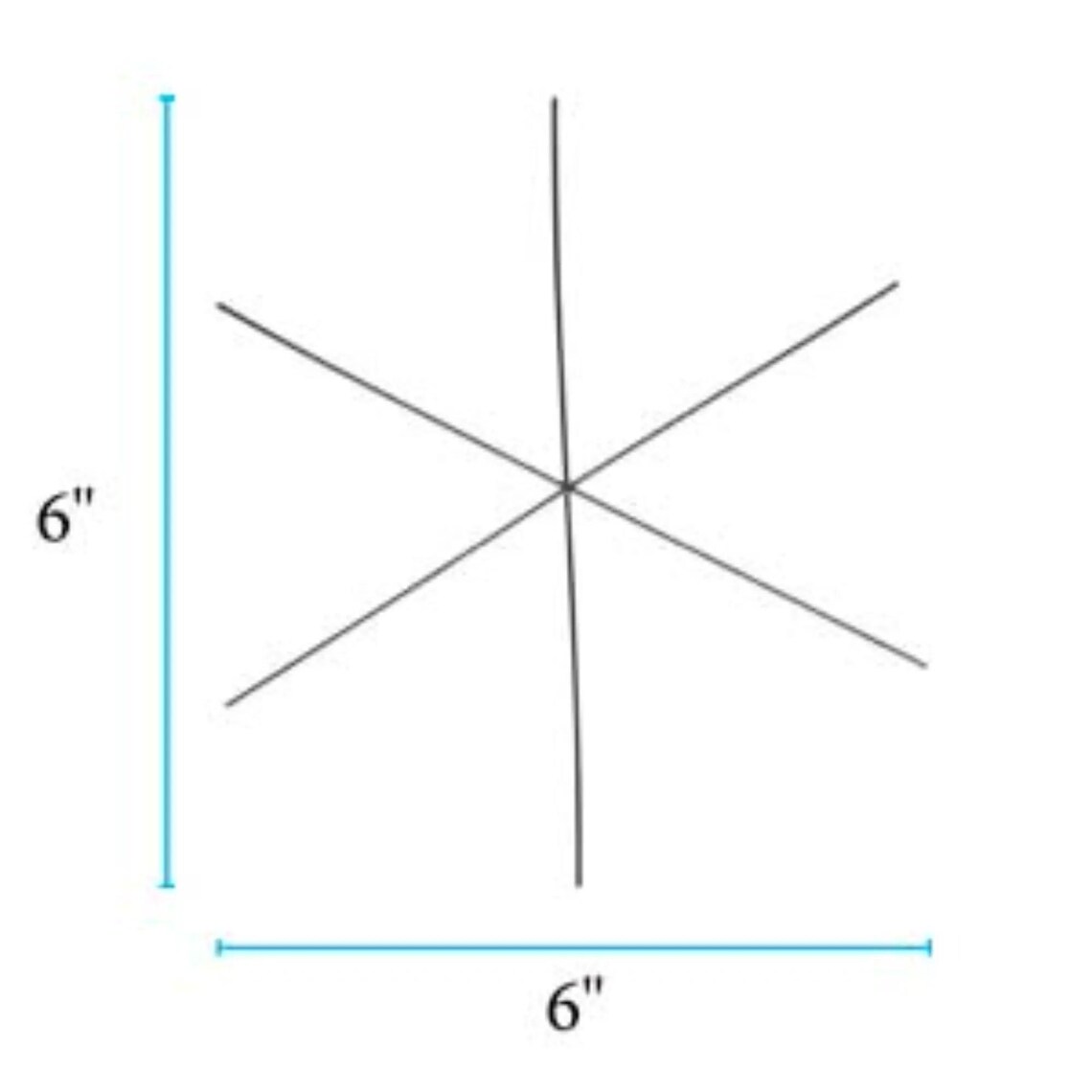Wire Snowflake Form Wire Snowflake Forms: 6