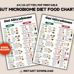 Gut Microbiome Foods List, Healthy Gut Food Guide, Gut Microbiome Diet Planning, Natural Healthy Food List, Second Brain Awareness