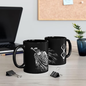 Berserk Coffee Mug: Guts Manga Panel, Anime Gift