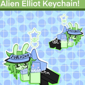 Alien Elliot Forsaken Keychain