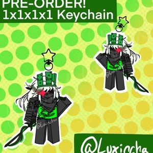 PRE-ORDER 1x1x1x1 Forsaken Keychain