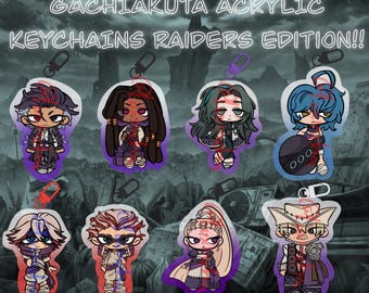 Gachiakuta Raiders Acrylic keychains!! PRE-ORDER