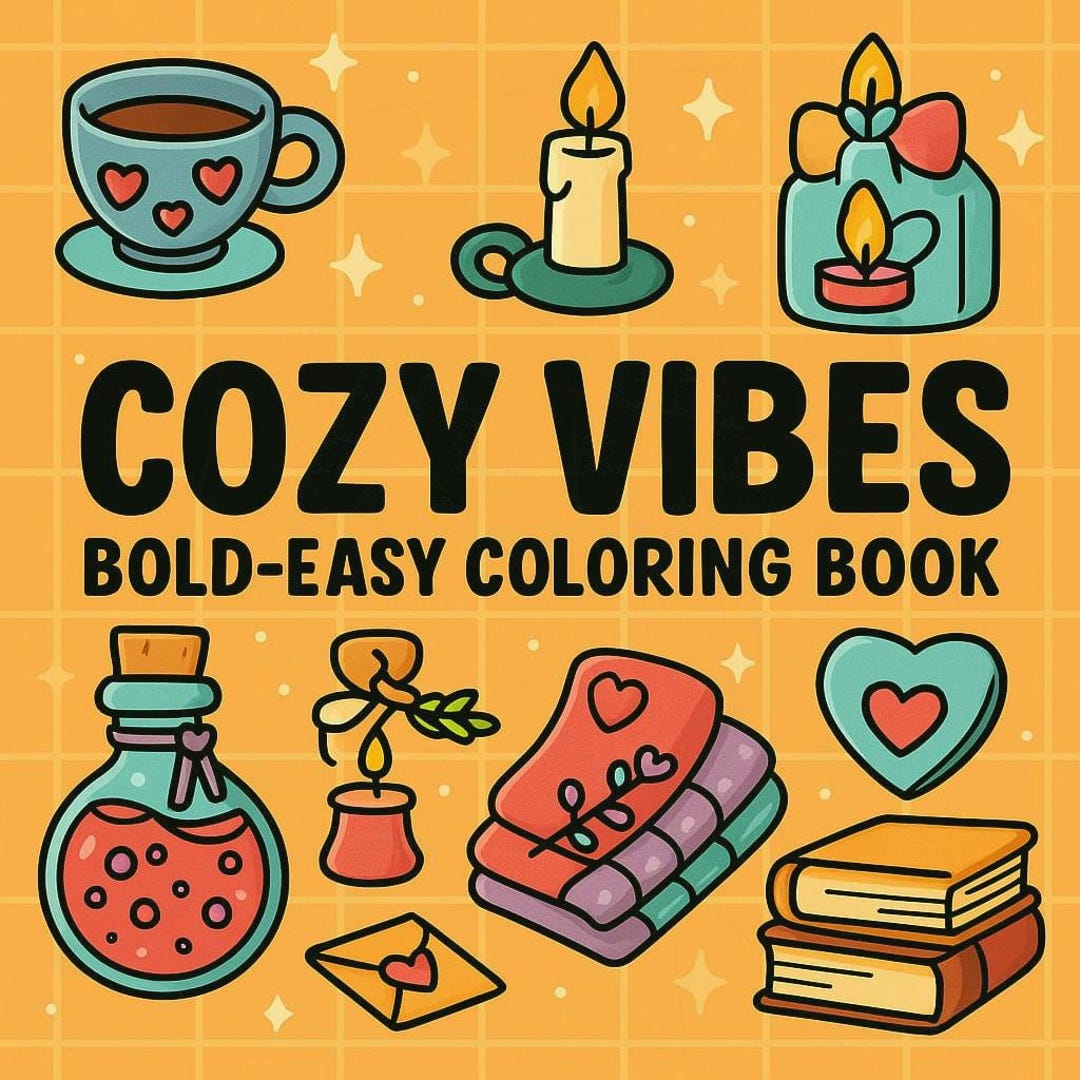 Coco Wyo Cozy Vibes Coloring Book PDF – 94 Printable Pages for Kids ...