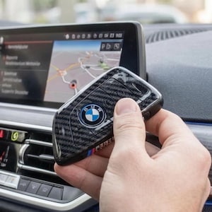 BMW Key Fob Cover | Carbon Fibre Style Protective Shell