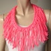 see more listings in the Jersey FRINGE Necklaces section