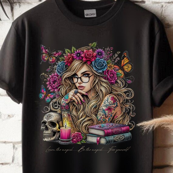 Be The Magick T-Shirt, Witchcraft, Pagan, Occult, magic, magick, spell books, grimoire, Wicca, Witch, Scholar, Unisex Graphic Shirt