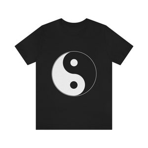 Yin Yang Symbol T-Shirt: Taoism Zen Graphic Tee