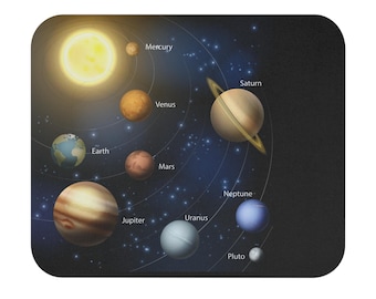 Solar System, Kids Learning, Bonus Cut-out Page (8/9 Planets)