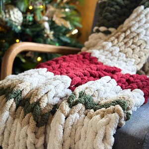Custom Order Chunky Knit Blanket