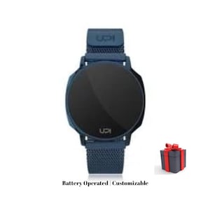Touchscreen Customizable Smart Watch Special Day Gifts-Pedometer-Calendar-Thermometer-Steel Case-Magnetic Strap-Jewelry Birthday Gifts