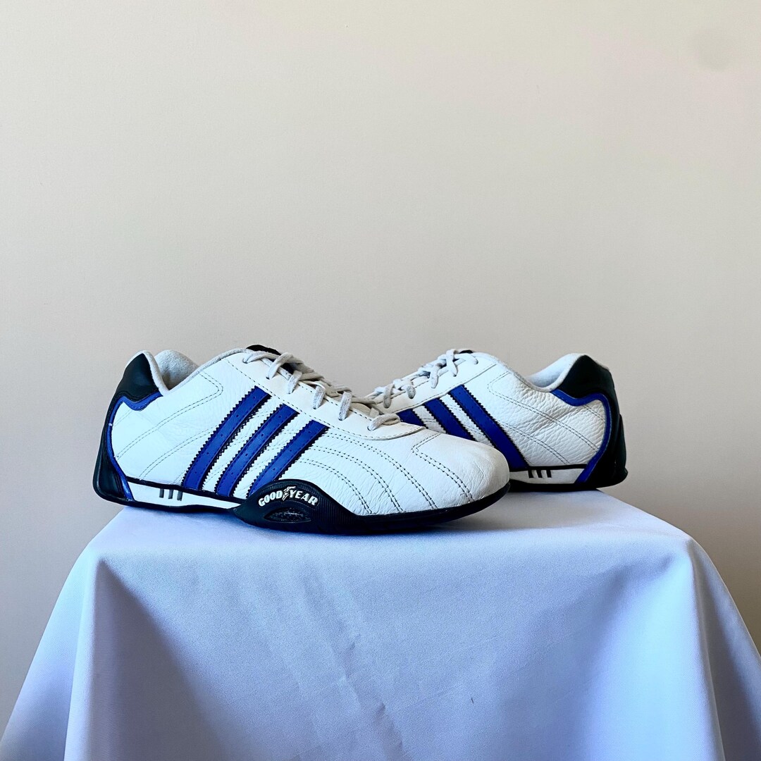 Baskets de course en cuir Adidas Goodyear Y-3 vintage US