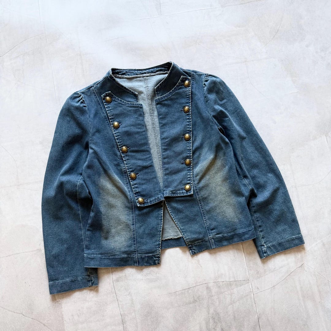 00s Napoleon Military Blazer Jacket Coat Japan PPFM Balmain Vibe