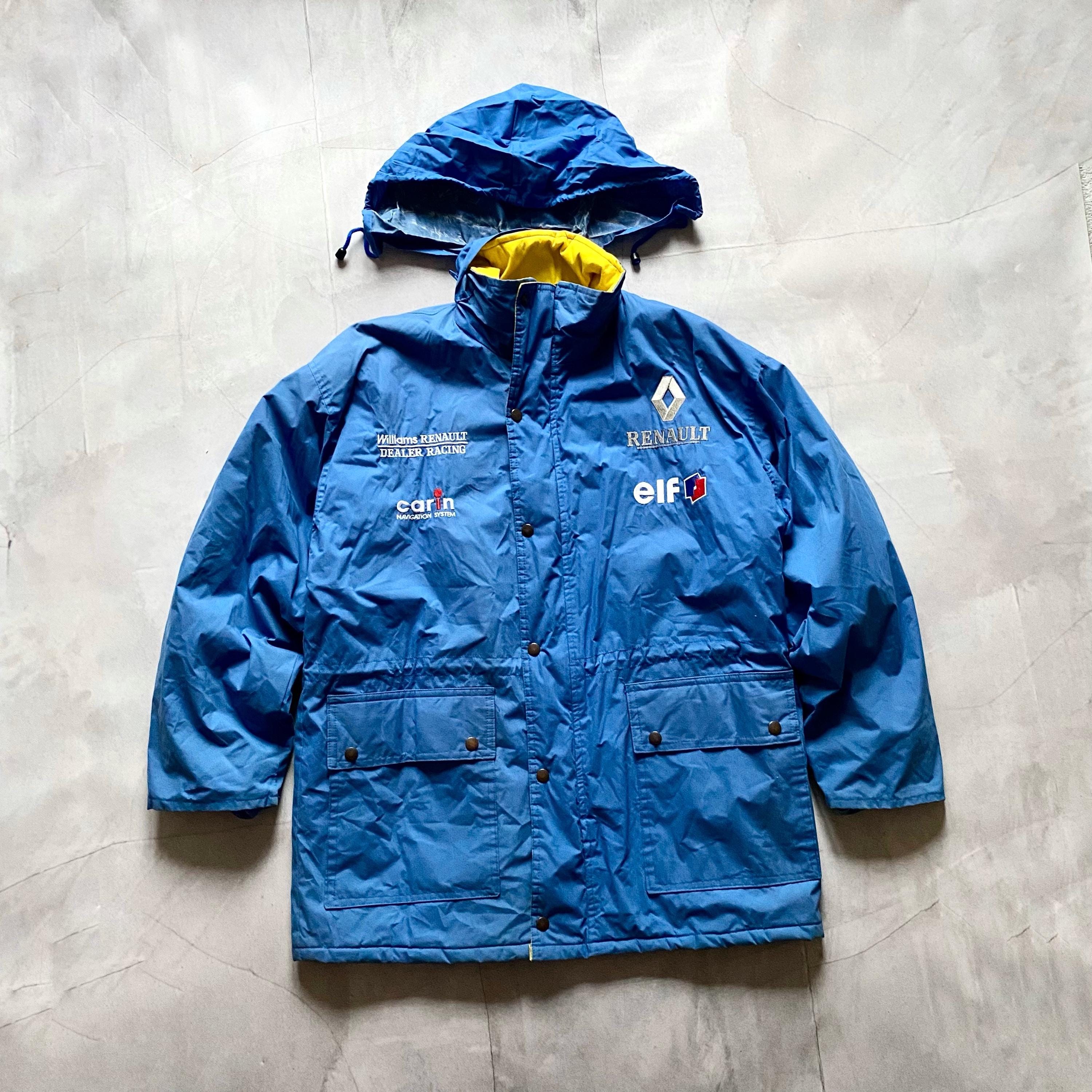 F1 Williams RENAULT ジャケット Vintage - 1996 Damon Hill F1 Leather Jacket - Williams