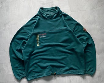 90s Adidas Feyenoord Rotterdam Multilogo Official Sweatshirts Football Size M