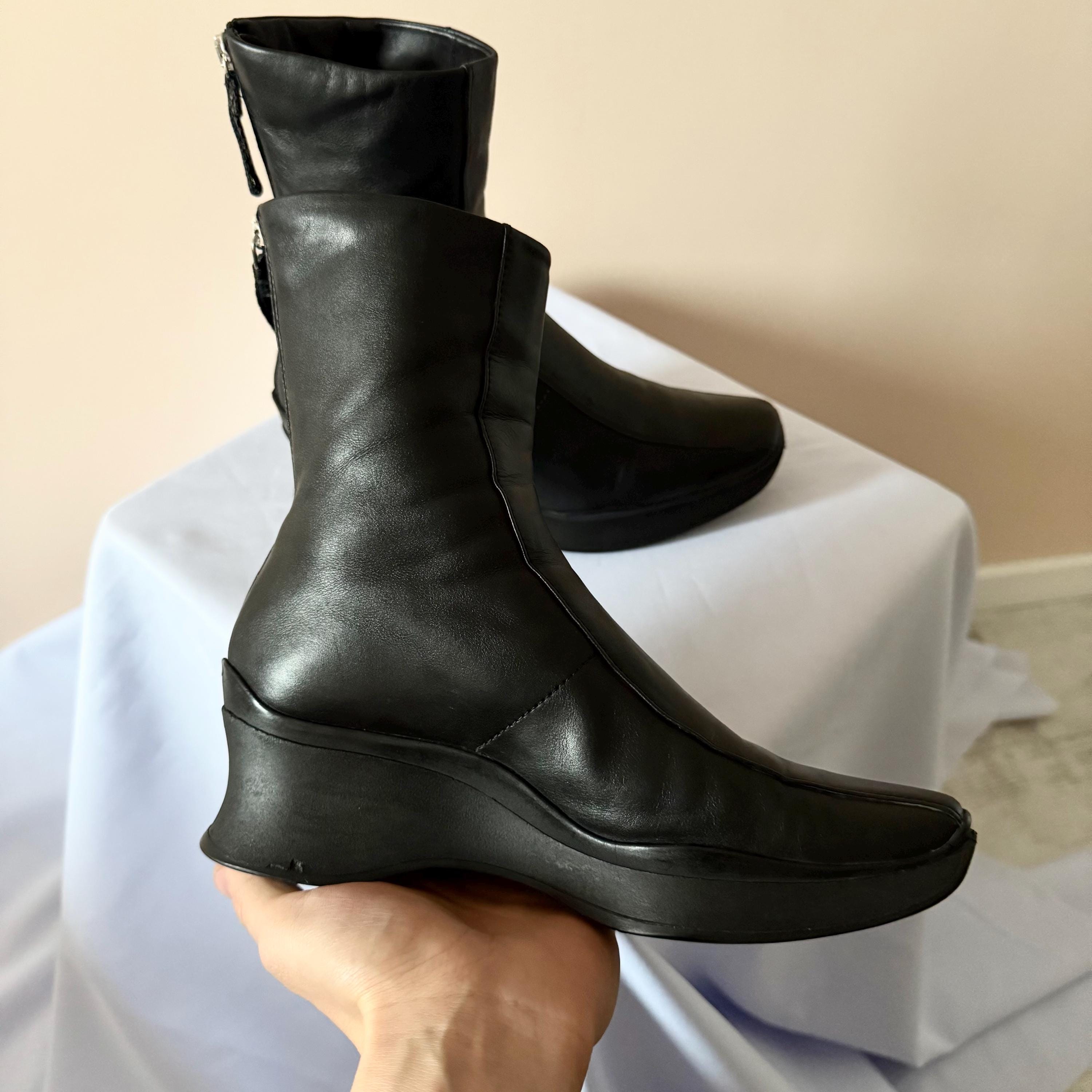 Archive 1999 Prada Sport Ancle Black Vintage Boots Size EUR 35 - Etsy