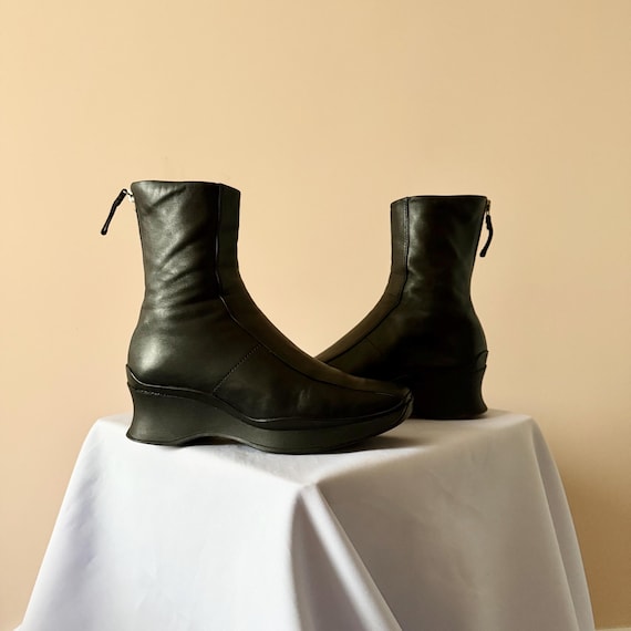 Archive 1999 Prada Sport Ancle Black Vintage Boots Size EUR Archive 1999 Prada Sport Ancle Black Vintage Boots Size EUR