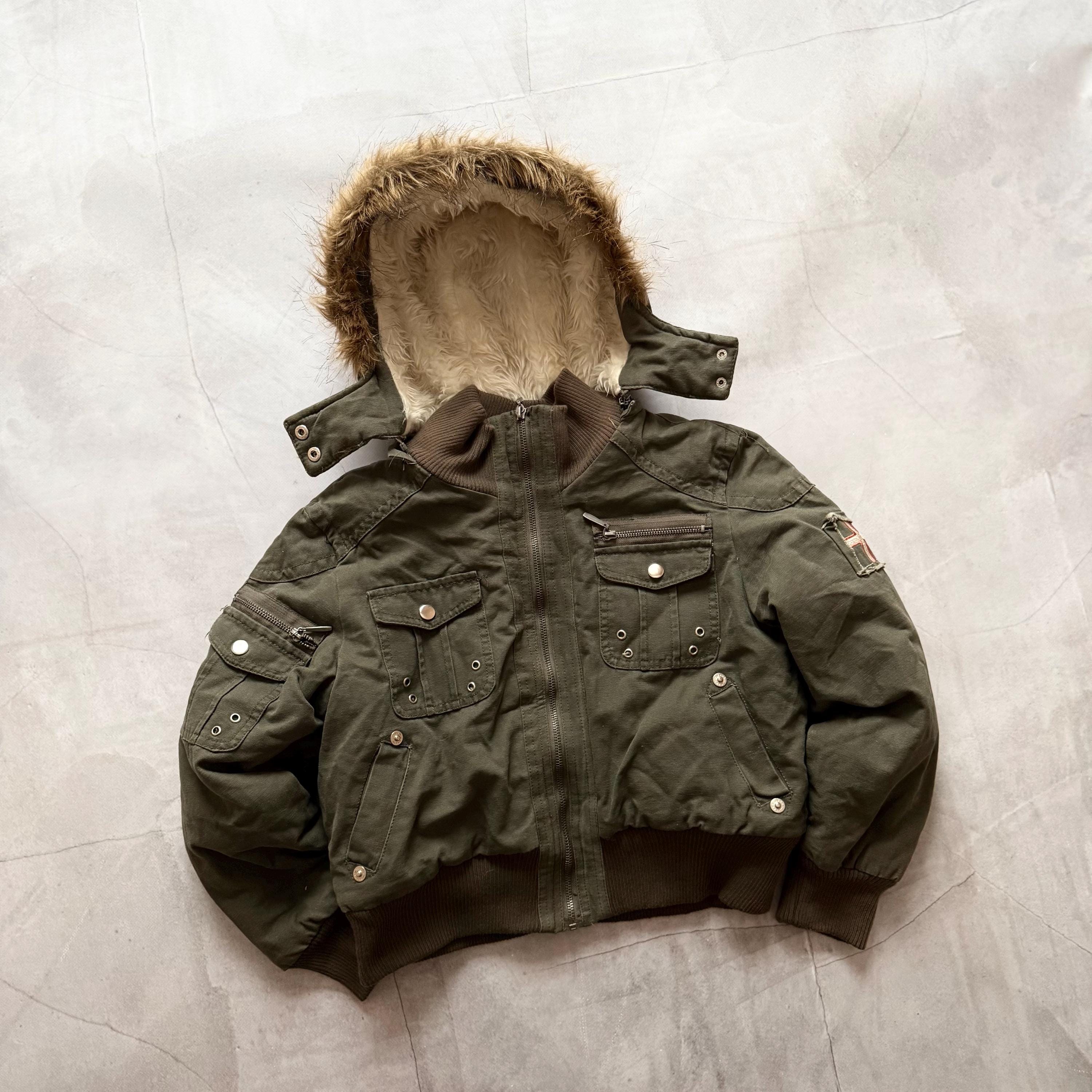 Abercrombie fur jacket - Etsy 日本