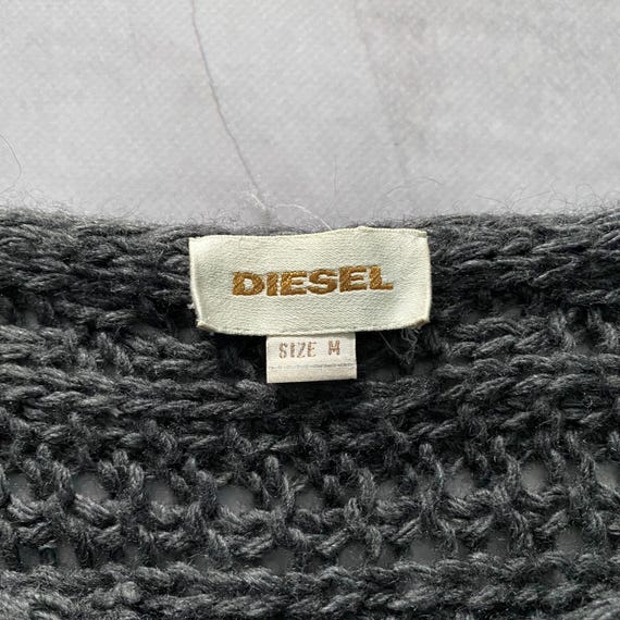 トップス DIESEL Archive knit cardigan 00s Archive Diesel Oversize Knit Cardigan Vest Sweater Size S - Etsy