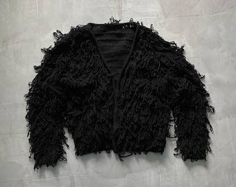 Vintage 90s Opium Goth Bandage Zip Jacket Tripp NYC Style
