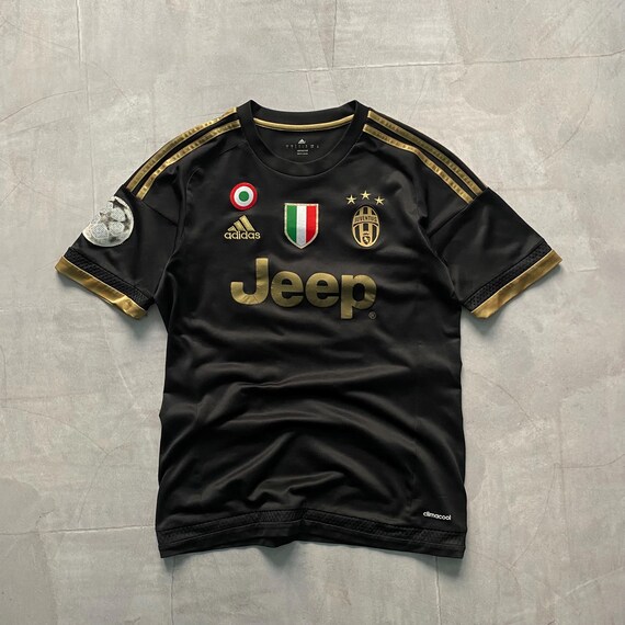 juventus black gold jersey