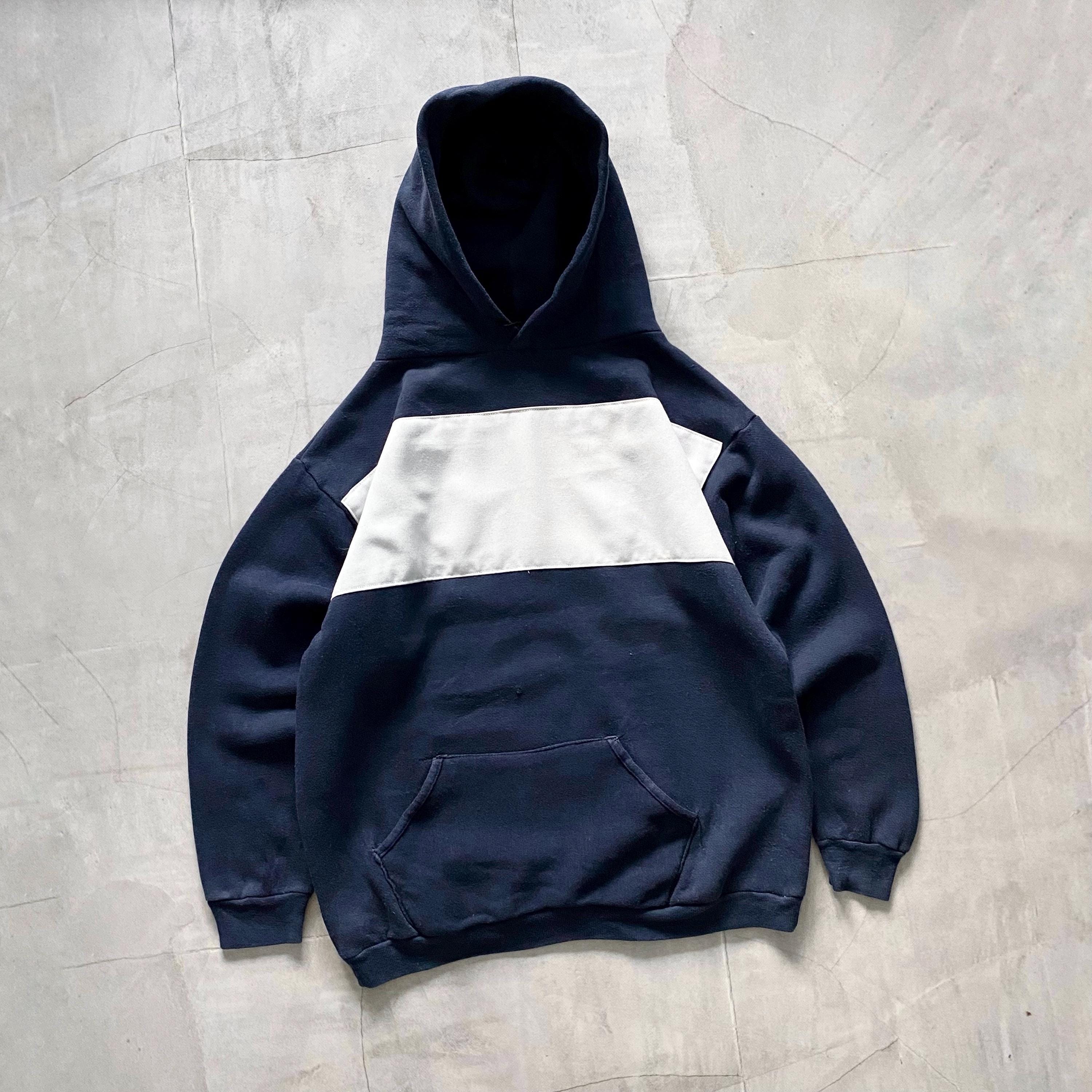 Vintage Russell Kanye West Yeezy Style Boxy 1970s Hoodie Y2K Size