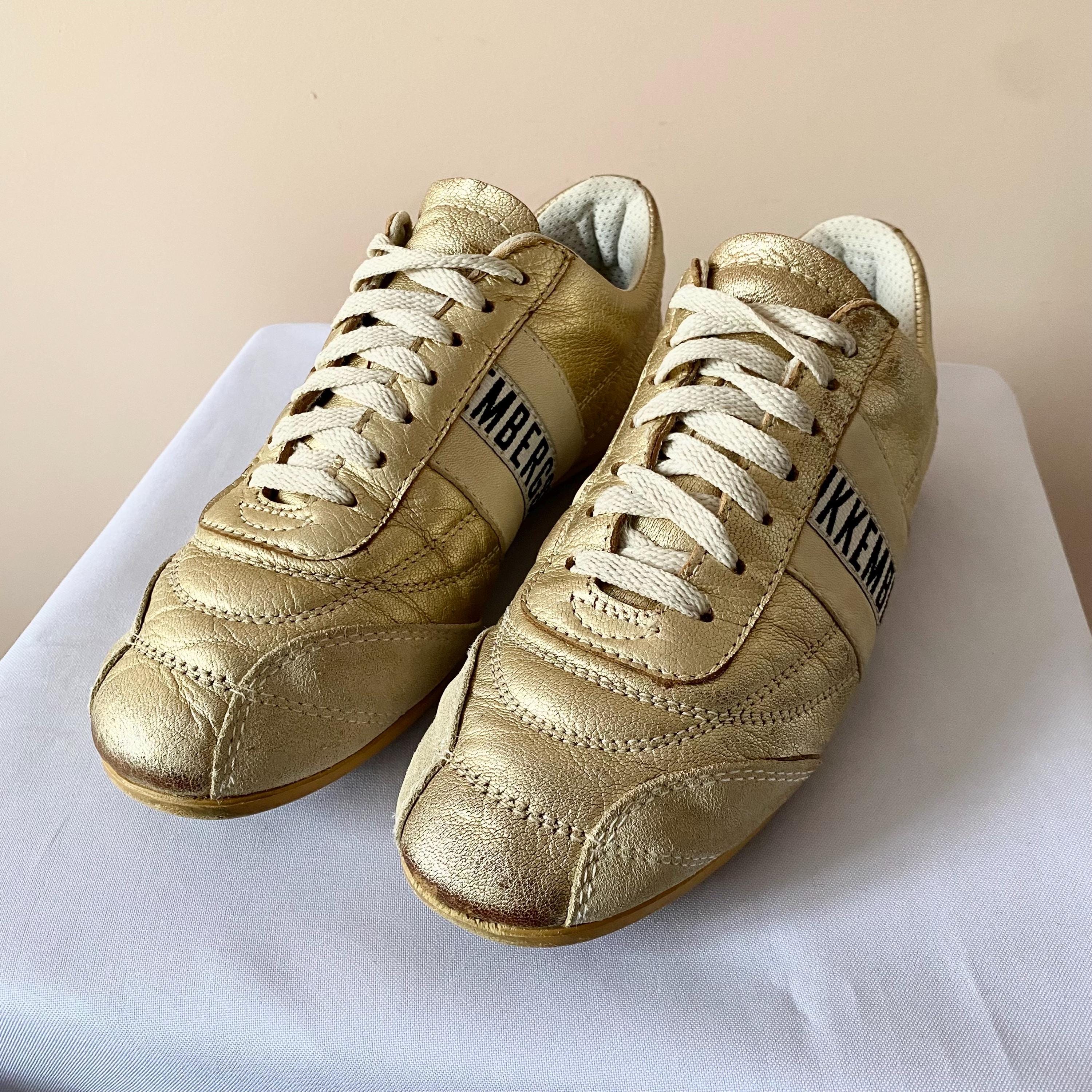Archive Dirk Bikkembergs Vintage Gold Leather Balenciaga  display picture 1